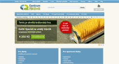 Desktop Screenshot of centrum-aktivit.cz